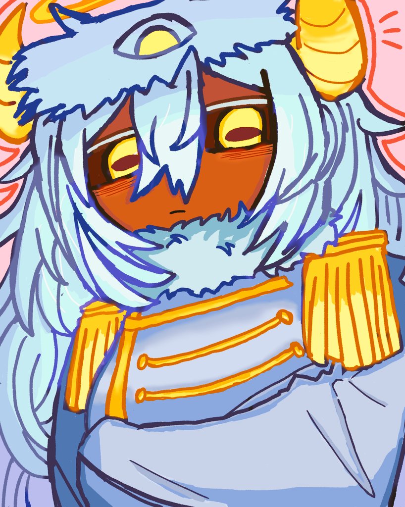 nekosuke_nksk09's tweet image. 暑いので涼しそうな色で塗ったお
 #ためごのポストに投函