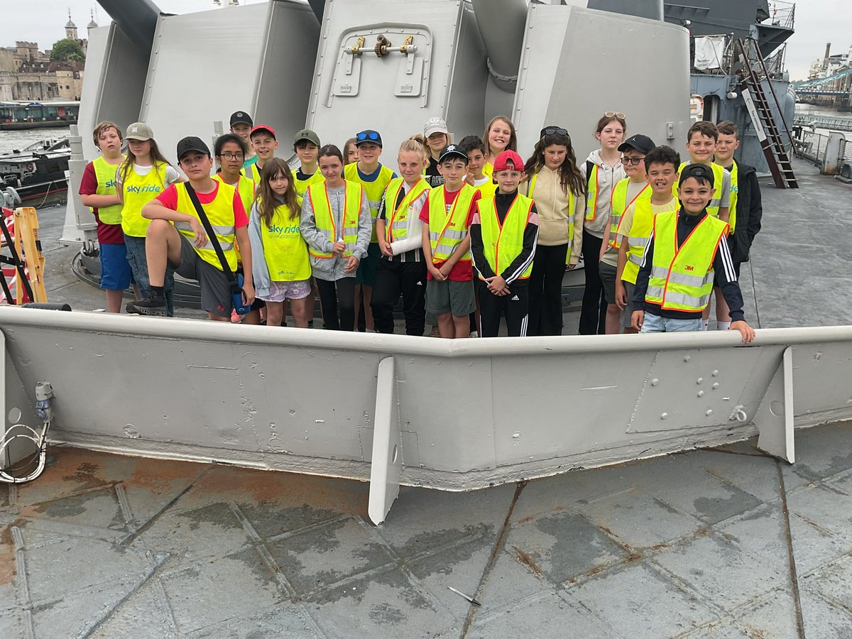 Team Mercury say good morning from the HMS Belfast. Everyone has had a good night. Much cooler here today.