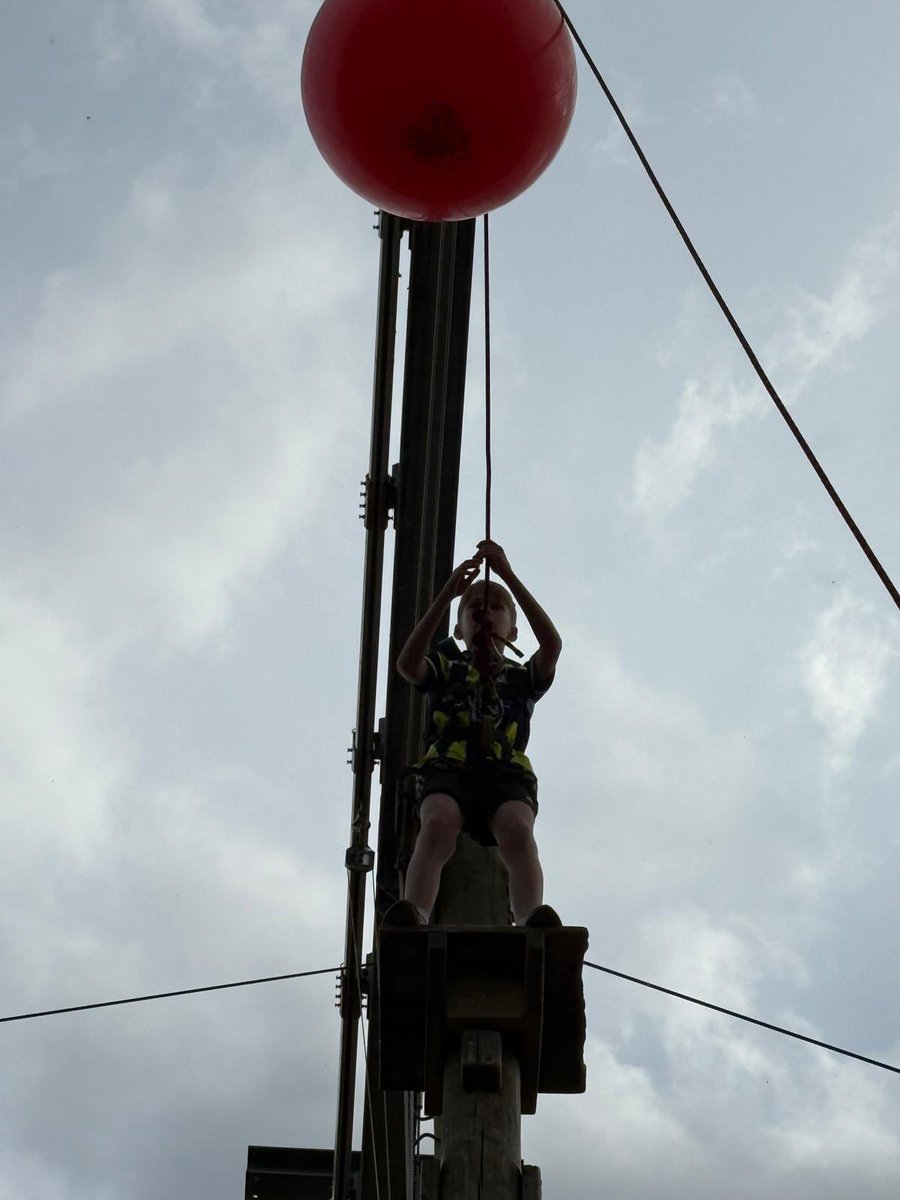 Demonstrating bravery and resilience! 😃🌈