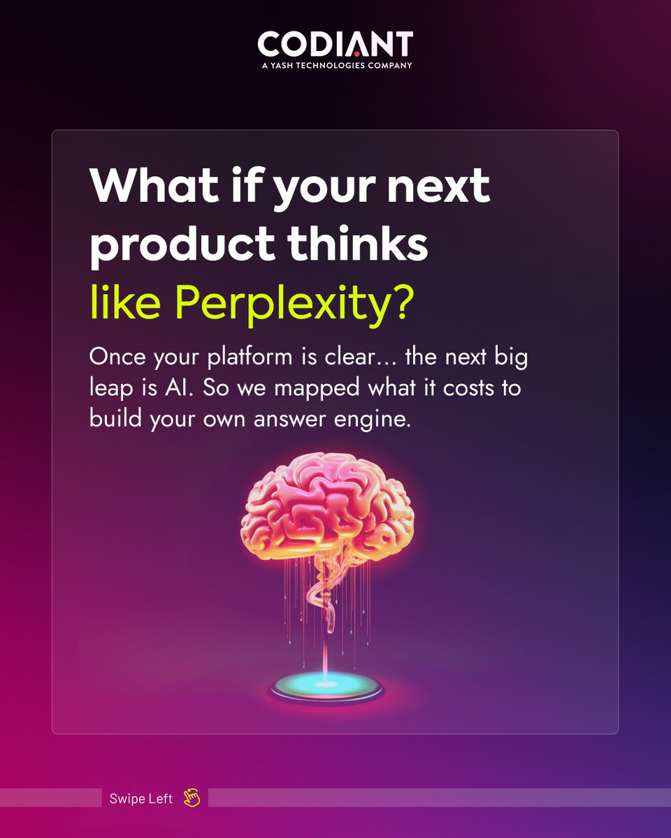 CODIANTSoftware's tweet image. 🚀Great products start with bold questions.

From AI answer engines to doctor scribes—this month’s roundup breaks down the tech shaping 2025.

✨ Explore the future: codiant.com/blog/

#BuildWithAI #AIProductDesign #AISolutions #codiant