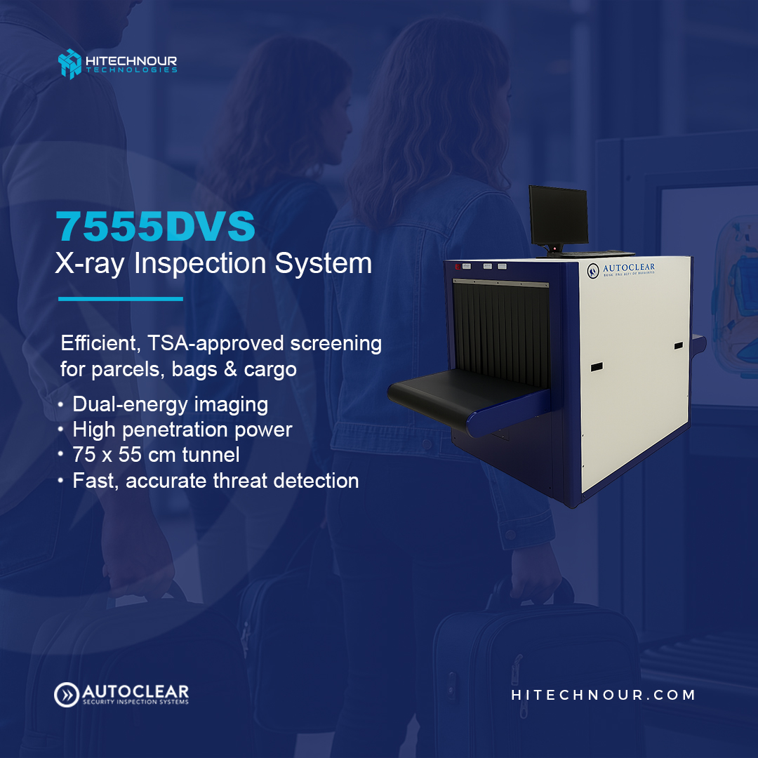 Hi_TechNour's tweet image. 🔍 Trusted X-ray solutions for secure facilities.
Autoclear scanners like the 4535DVS, 6040DVS &amp;amp; 7555DVS offer compact, high-performance screening for mailrooms, embassies, malls &amp;amp; more.
💼 Powered by HiTechNour 🇪🇬
📎 Info: shorturl.at/E4cJA
#Security #Xray #HITECHNOUR