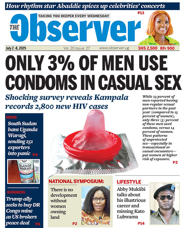 ReafUg's tweet image. #HelloJuly 

3% of men use condoms for casual sex? That’s not just a statistic, it’s a warning🚨
Women face a higher risk of #HIV &amp;amp; #STIs when protection isn&apos;t prioritized! Safe sex is essential for preventing HIV/AIDS!

🗣Wrap it up🎯

#ZeroNewInfections
#EndAIDS2030Ug

@KCCAUG