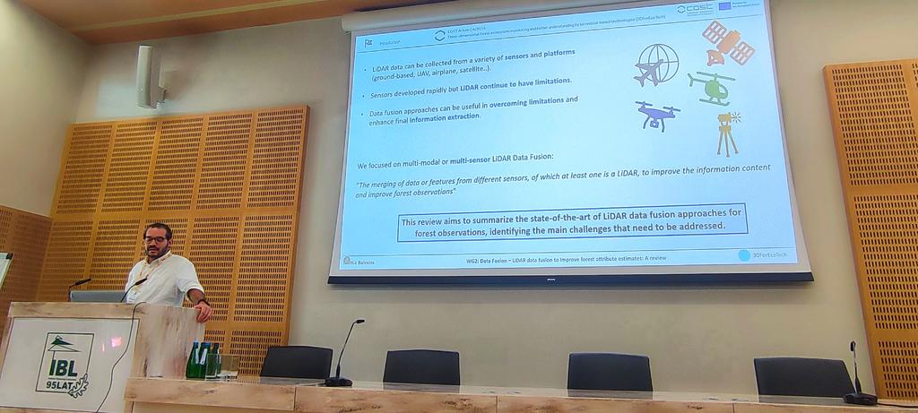 María Menéndez (@mndzmery) on Twitter photo Our colleague #MattiaBalestra shows us the results of the #review they made within #WG2 of <a href="/3DForEcoTech/">3DForEcoTech</a> #COSTAction about #datafusion. #forest #TLS #MLS Our colleague #MattiaBalestra shows us the results of the #review they made within #WG2 of <a href="/3DForEcoTech/">3DForEcoTech</a> #COSTAction about #datafusion. #forest #TLS #MLS