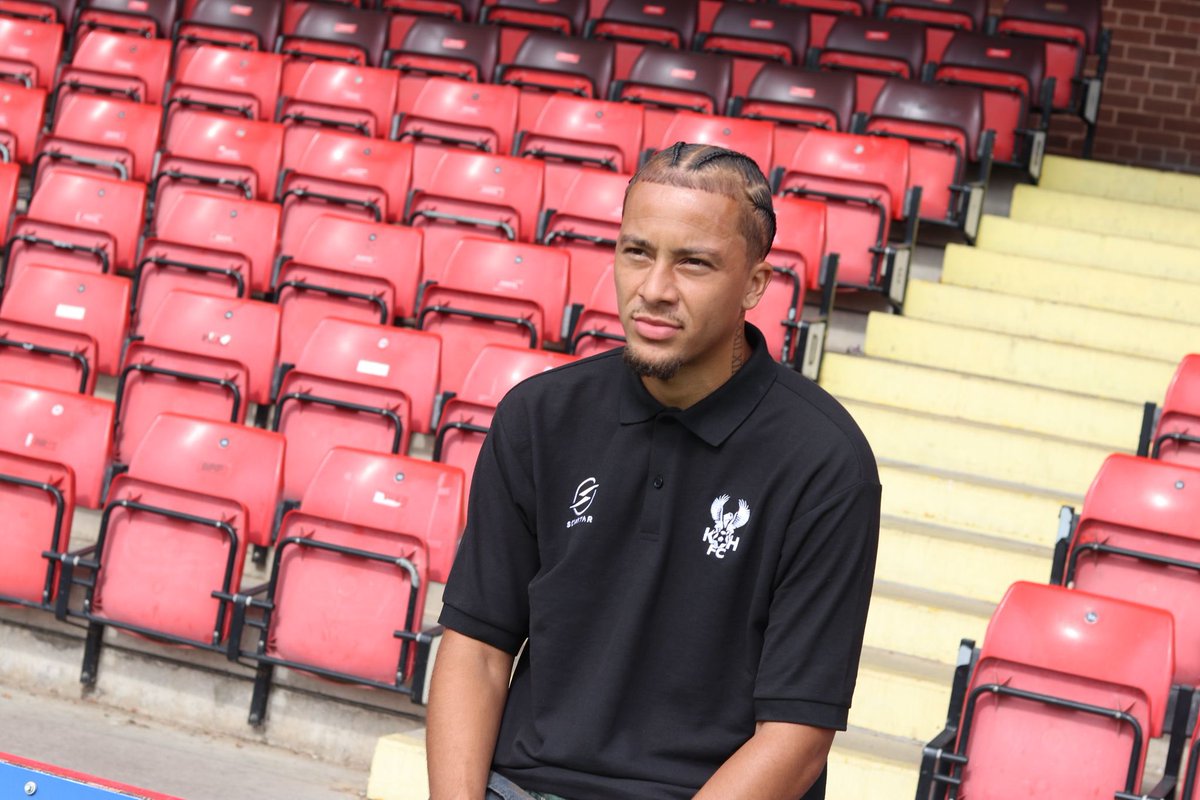 Excited To Be Here <a href="/khfcofficial/">Kidderminster Harriers 🦅</a> ,Can’t Wait To get Started! 🦅