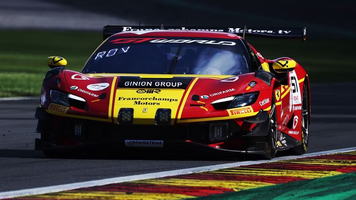 GlobalGT3's tweet image. AF Corse&apos;s two PRO Ferrari 296 GT3 at the Spa 24 Hours  🥰

📸 @FerrariRaces | #Spa24h #GTWorldEurope #IGTC