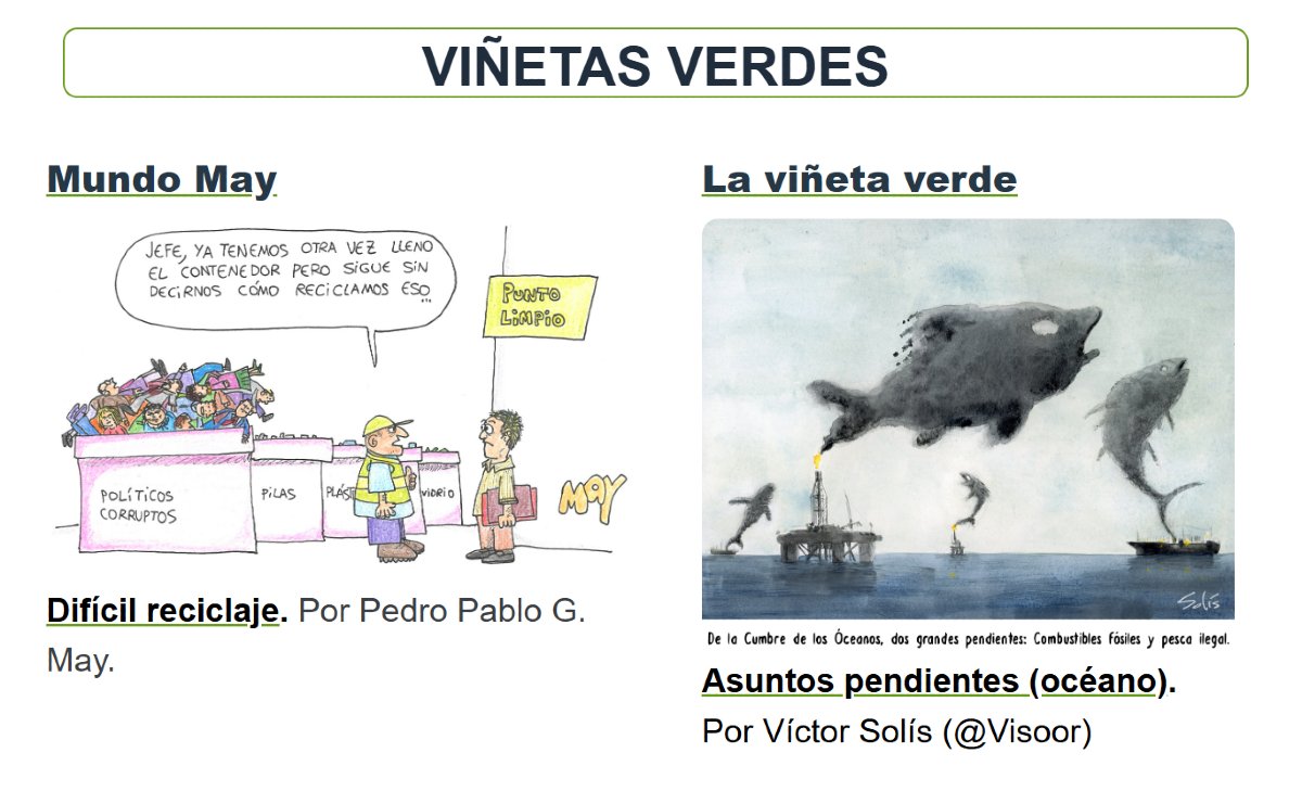 El humor también es sostenible: las hashtag#ViñetasVerdes en hashtag#PlanetaSostenible de <a href="/EFEverde/">EFEverde</a> mezclan arte, crítica y conciencia ambiental para hacernos reflexionar… ¡con una sonrisa! 
 👉 Descúbrelas: 6fdk.r.sp1-brevo.net/mk/mr/sh/SMJz0…
#HumorAmbiental #EcoHumor