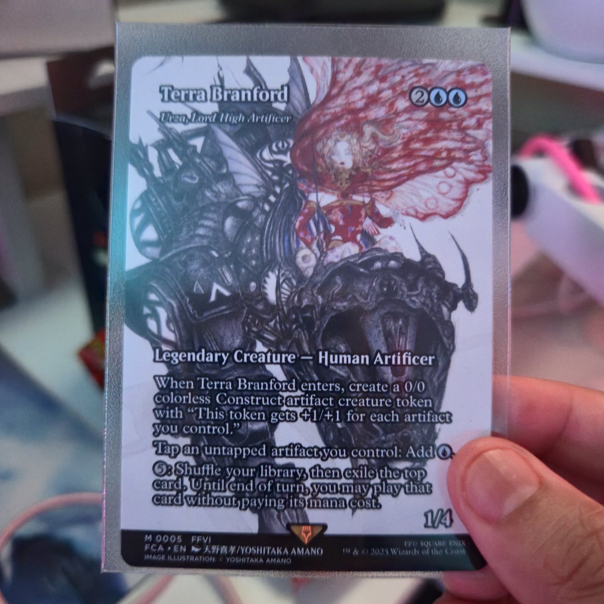 thundabunnies's tweet image. Yoshitaka Amano Terra !!!!!!!!
ABBCDO9QBABXKAOABF
#MTGxFINALFANTASY