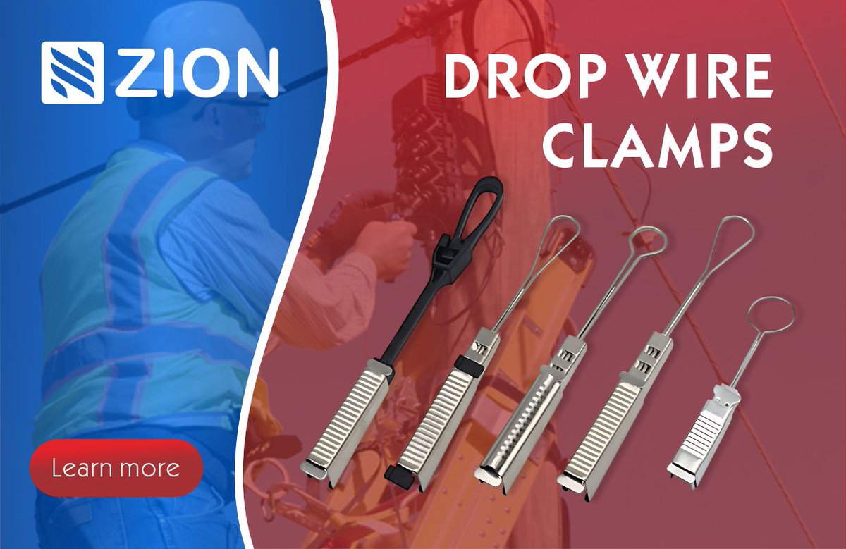 HellosignalZion's tweet photo. π§ Looking for reliable hardware for your FTTH deployment?
Discover our Drop Wire Clamps β perfect for securing aerial fiber drop cables.
β
Easy to install
β
Corrosion-resistant
β
For flat or round cables
https://t.co/GRyo7wuivT
#FTTH #FiberOptic #DropCable #Telecom https://t.co/KkgZQIqmUO