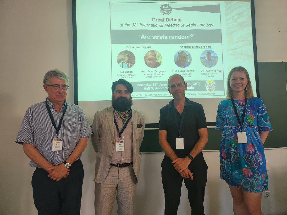 We’ve just published the recording of the recent <a href="/TheSedsOnline/">Seds Online</a> Great Debate, held during the 38th International Meeting of Sedimentology #38IMS in Huelva: youtu.be/iwIXgHxvPZ8