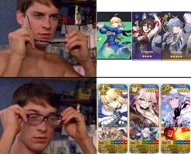 Some things never change

#HonkaiStarRail #FateGrandOrder
