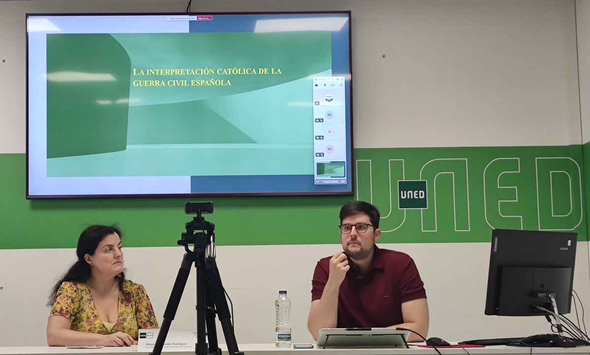 <a href="/Caminohistorian/">Alejandro Camino</a> nos habla sobre como la guerra civil afectó a las mujeres católicas en el curso La raíz rota. Vidas truncadas por la guerra civil y el franquismo, en la sede de Vigo de <a href="/unedpontevedra/">UNED Pontevedra</a>
