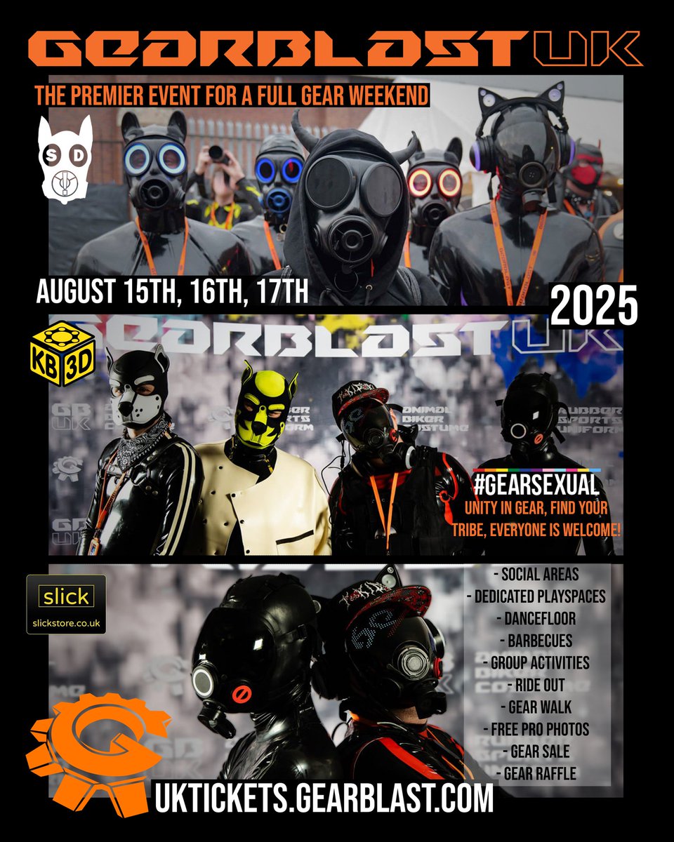 🌈GearBlastUK🏳️🌈 (@gearblastuk) on Twitter photo Come Join our Gear Family
uktickets.gearblast.com
#GBUK2025 #GearSexual #UnityinGear
Photos by <a href="/rubbahh/">Rubbahh!!!</a> and <a href="/BadWolfPhotos/">Bad Wolf Photography</a> poster created by <a href="/ShroudedAeon/">Aeon</a> Come Join our Gear Family
uktickets.gearblast.com
#GBUK2025 #GearSexual #UnityinGear
Photos by <a href="/rubbahh/">Rubbahh!!!</a> and <a href="/BadWolfPhotos/">Bad Wolf Photography</a> poster created by <a href="/ShroudedAeon/">Aeon</a>