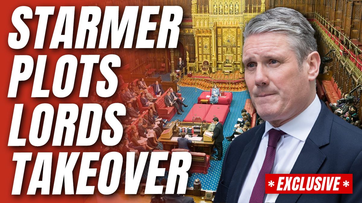 GuidoFawkes's tweet photo. EXC: Starmer Plans Biggest Purge of Parliament Since Cromwell Under Labour’s Lords Proposals https://t.co/POkS5aPUcj https://t.co/FveJcg0Jbg