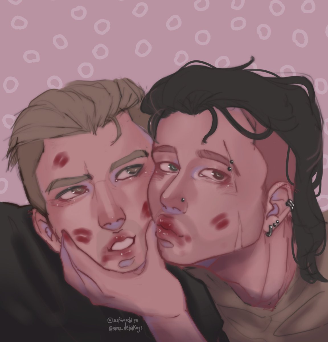 Un poquito tarde pero ya quedaron mis padres que los extraño 😞

#volkacio #fanart