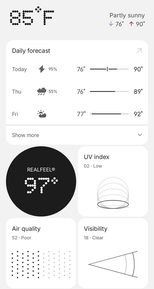 体感快 100 了但实际上有风吹所以不闷不热
