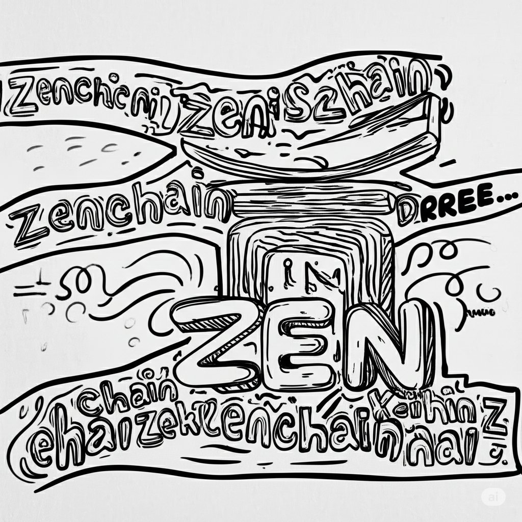 Pingan369's tweet image. #ZenChain, #Zendoodles , #Indonesia_Zen
@ZenChainFam @zen_chain 
Doddles bertema Zenchain⛩️
