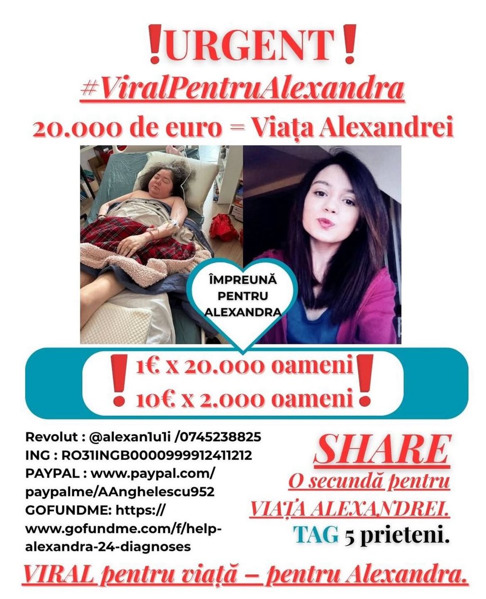 bitea5_'s tweet photo. @TateTheTalisman @Cobratate This girl from Romania needs your help. She was abused from a young age and now has 24 different diagnoses. I hope you can help! https://t.co/OaNRtrXb0m