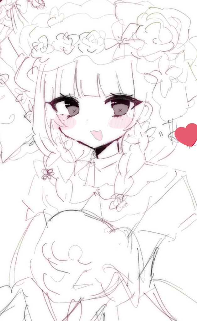 _x1801's tweet image. 全然浮上出来ていないので最近の載せれそうなイラスト(っ◞‸◟c)