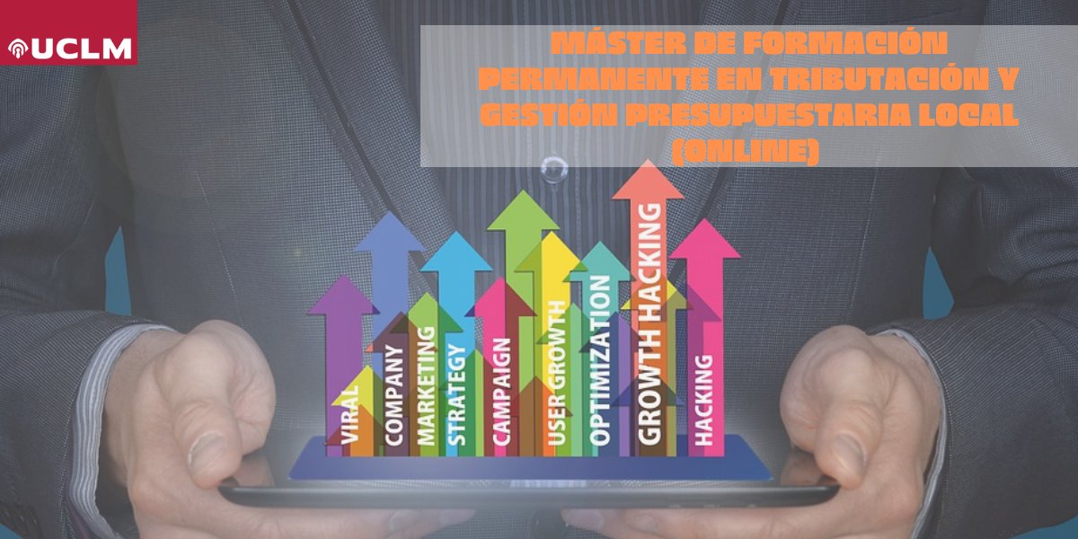 CEP_UCLM (@cep_uclm) on Twitter photo 📊 Especialízate en Tributación y Gestión Presupuestaria Local 💻 100% online | Profundiza en normativa fiscal y presupuestaria municipal y fortalece tu perfil técnico.
🔗 Accede al programa completo 👉 tinyurl.com/48z7mnc2 <a href="/uclm_es/">Universidad de Castilla-La Mancha</a> 📊 Especialízate en Tributación y Gestión Presupuestaria Local 💻 100% online | Profundiza en normativa fiscal y presupuestaria municipal y fortalece tu perfil técnico.
🔗 Accede al programa completo 👉 tinyurl.com/48z7mnc2 <a href="/uclm_es/">Universidad de Castilla-La Mancha</a>