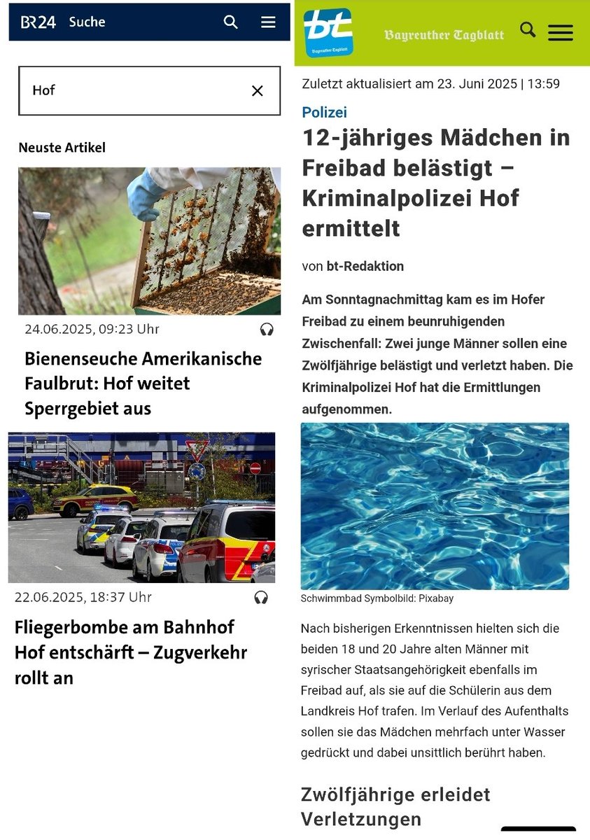 OERRBlog's tweet photo. Warum berichtet der BR nicht darüber, dass 2 Syrer ein 12-jähriges Mädchen im Freibad Hof belästigt und verletzt haben sollen? #OerrBlog https://t.co/SONdlqa7Z7