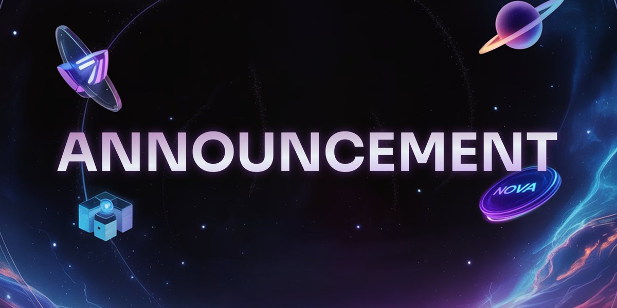 ai_nova_off's tweet image. 📢 IMPORTANT STRATEGIC UPDATE 📢

Based on platform development needs and current market conditions, we&apos;re making a key adjustment:

🔄 DOGE mining rewards → NOVA mining rewards
🎯 Full focus on strengthening our ecosystem token
📈 Addressing low circulation to maximize value
⚡…