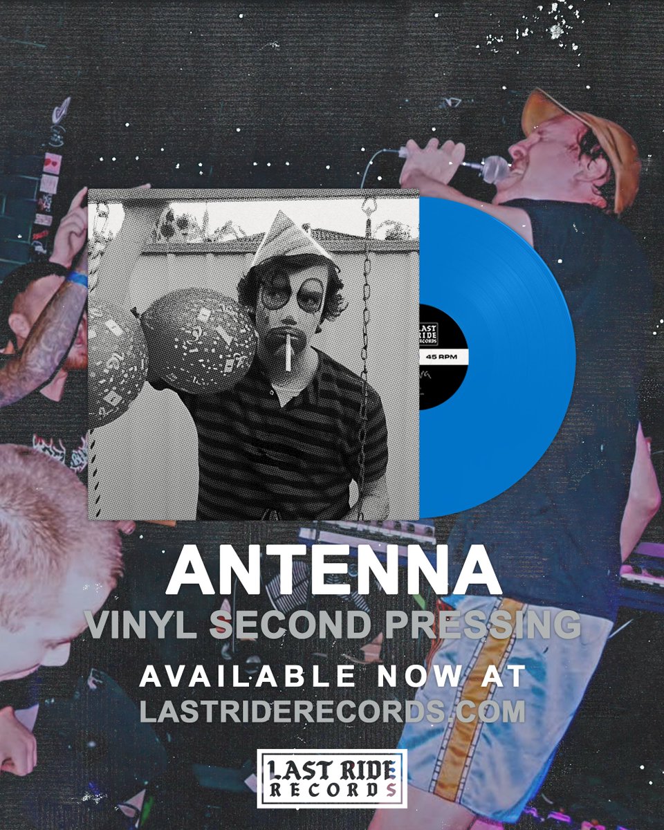 Last Ride Records (@lastriderecords) on Twitter photo Second pressing of the ANTENNA LP available now. Limited to 300 copies on Light Blue vinyl, in stock and shipping now.
lastriderecords.com/collections/an… Second pressing of the ANTENNA LP available now. Limited to 300 copies on Light Blue vinyl, in stock and shipping now.
lastriderecords.com/collections/an…