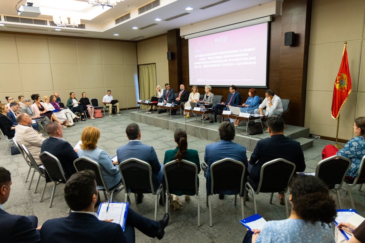 SRjudgeslawyers's tweet image. Yesterday, I had the honor to return to #Montenegro for a high-level meeting on the implementation of the recommendations I made to the Government of Montenegro in my report of 2024 following my country visit of 2023. Leading NGO Human Rights Action presented a report on the…