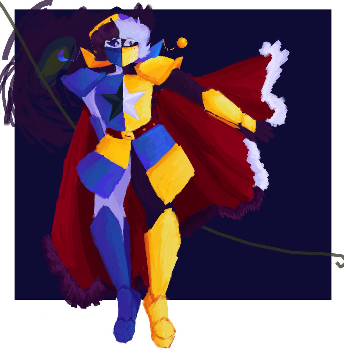 Smillyblade1's tweet photo. Im back, and im trying to expand on an armor idea I had BUT WITH COLOR 🔥🔥🔥
#kurimuart https://t.co/ow65sjoNXE
