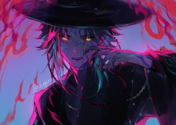 kpop demon hunter AU xiao #doodle