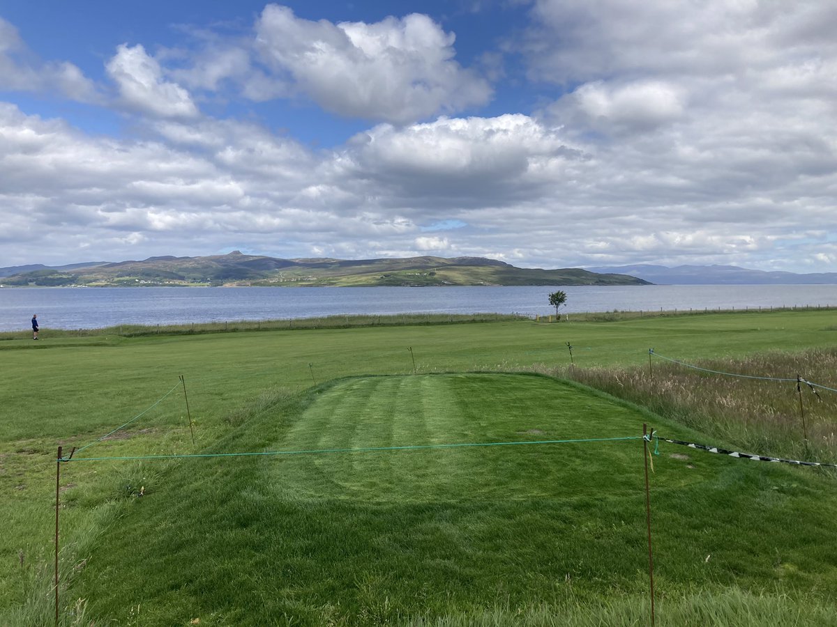 John Cunningham (@hgkjohnc) on Twitter photo New tee on the 7th/16th hole coming on well <a href="/IsleofSkyeGolf1/">Isle of Skye Golf Club</a> will be ready for play by mid July. 100-110 yards up hill to a green that can’t wait to accept a spinny wedge 😂⛳️ <a href="/golfhighland/">Golf Highland</a> <a href="/AgrovistaAMNTY/">Agrovista Amenity</a> New tee on the 7th/16th hole coming on well <a href="/IsleofSkyeGolf1/">Isle of Skye Golf Club</a> will be ready for play by mid July. 100-110 yards up hill to a green that can’t wait to accept a spinny wedge 😂⛳️ <a href="/golfhighland/">Golf Highland</a> <a href="/AgrovistaAMNTY/">Agrovista Amenity</a>