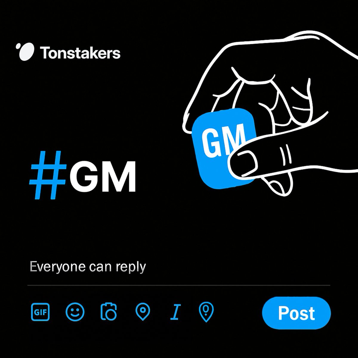 Tonstakers | TON Liquid Staking (@tonstakers) on Twitter photo Hey <a href="/cb_doge/">DogeDesigner</a> , can we have a GM emoji on X?
The people are ready. The internet is ready for it. Hey <a href="/cb_doge/">DogeDesigner</a> , can we have a GM emoji on X?
The people are ready. The internet is ready for it.
