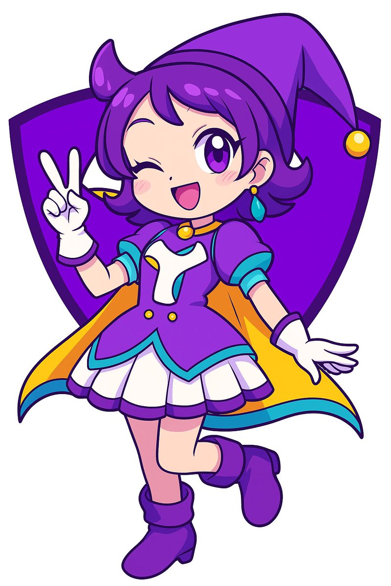 Symbolを魔女に擬人化しました。
#Symbol #XYM