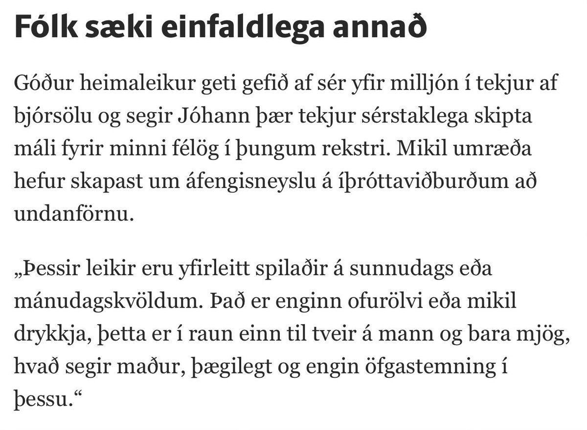 Nagli á höfuðið. Fólk mun horfa heima eða á barnum. Fólk er til í bjór með boltanum. Áfengi er skemmandi í óhófi en þessi stúku/anti áfengis menning hér á landi er sturluð. Hér er hæsti áfengisskattur Evrópu. Er það ekki nóg?