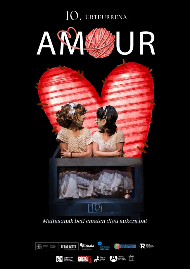 10 urte igaro dira jada <a href="/MariedeJongh/">Marie de Jongh</a> konpainiak Arriaga Antzokiarekin batera ekoiztutako ikuskizun hau aurkeztu zuenetik.
Orain, harribitxi hau berriro ere eskainiko dugu!👏
AMOUR 🗓️Urtarrilak 29
Info+➡️ goo.su/f9tZj
#Bilbao #ArriagaAntzokia
<a href="/kinoregi/">Jokin Oregi</a>