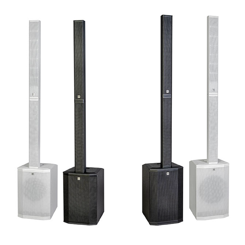 snrec_jp's tweet photo. 【最新ニュース｜今週の記事より】
　／
🔈HK AUDIO POLAR MK2 Series登場
　＼
・48Vファンタム電源供給機能を搭載
・ステレオ再生機能を新搭載したコラム型パワードPAシステム

#HKAUDIO @Hibino_Group
👇詳細は画像をクリック