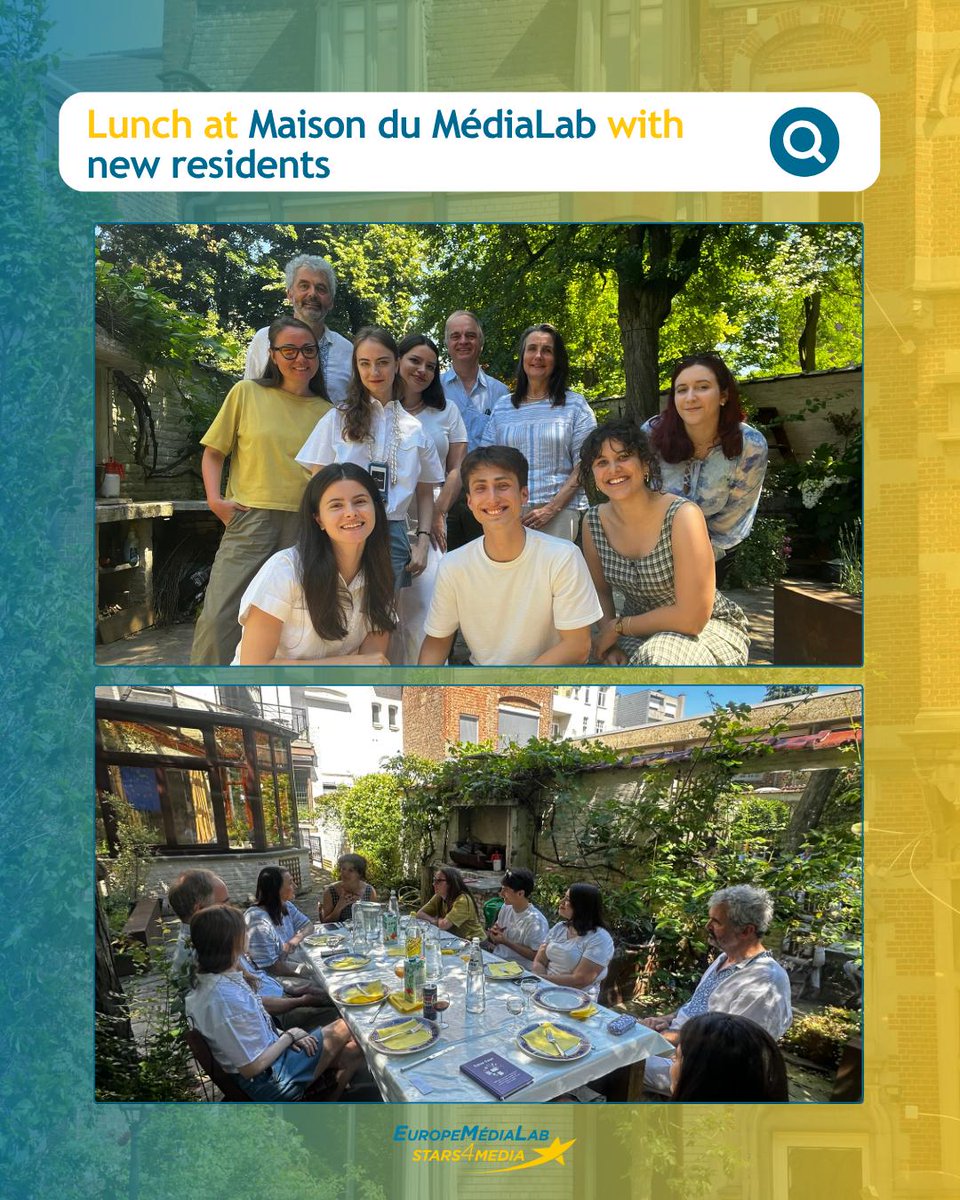 💫 We welcomed the newest Eastern European correspondents over lunch, marking the start of their six-month residency at Maison du MédiaLab, focused on integration, professional development, and reporting from the heart of the EU.
📌 More about them here: stars4media.eu/correspondents…