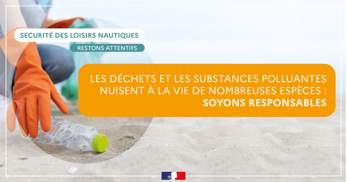 Préserver le littoral, c'est aussi protéger la vie marine 🌊

♻️ Gardons nos déchets avec nous jusqu'à une poubelle. Soyons responsables !