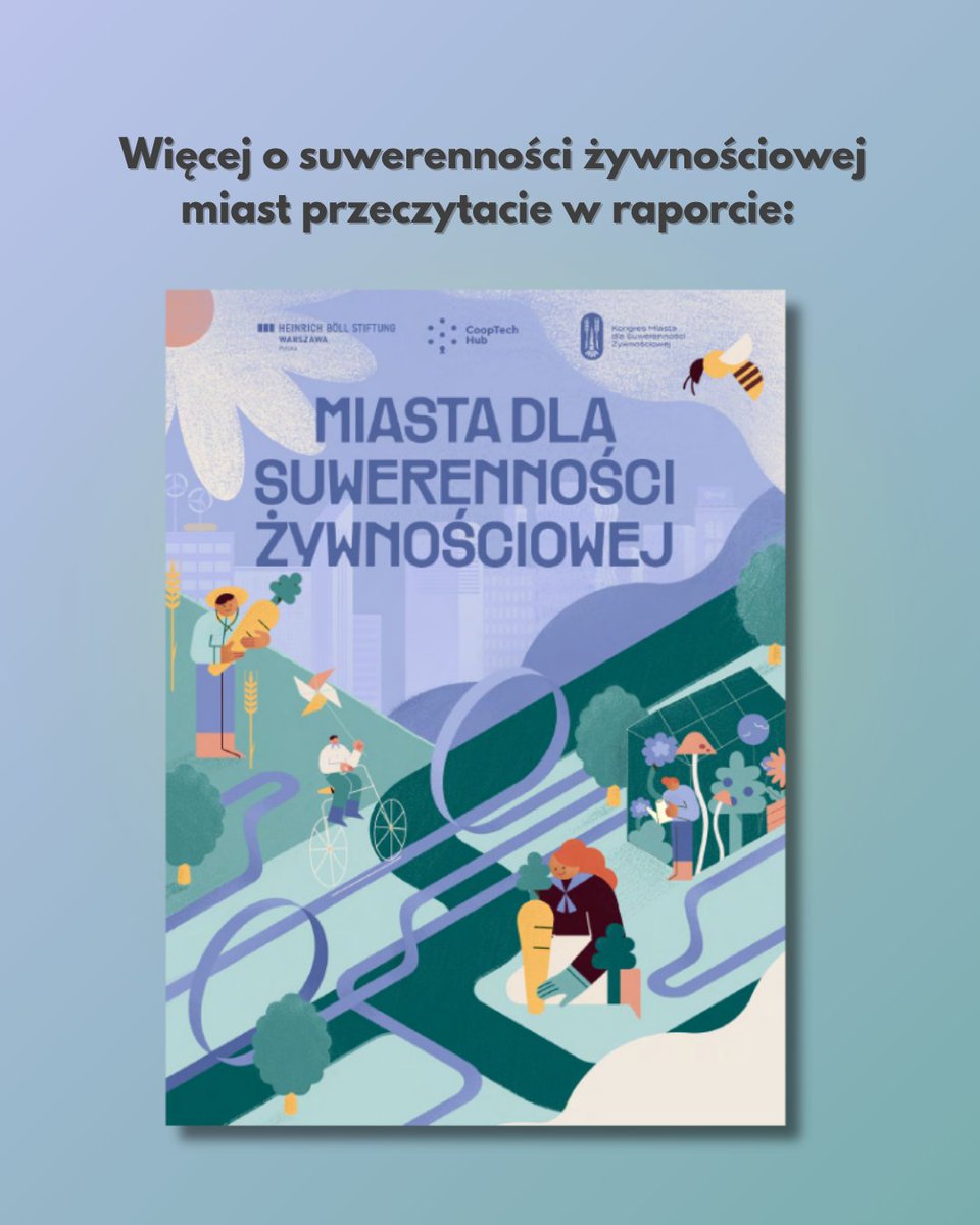 🌇 Czym jest suwerenność żywnościowa miast?

Suwerenność żywnościowa:

🥕 Oznacza dążenie do samowystarczalności i zdolności społeczności do zaspokajania potrzeb na poziomie lokalnym.

🍅 Zakłada prawo społeczności do decydowania o tym, jak produkowana, dystrybuowana i