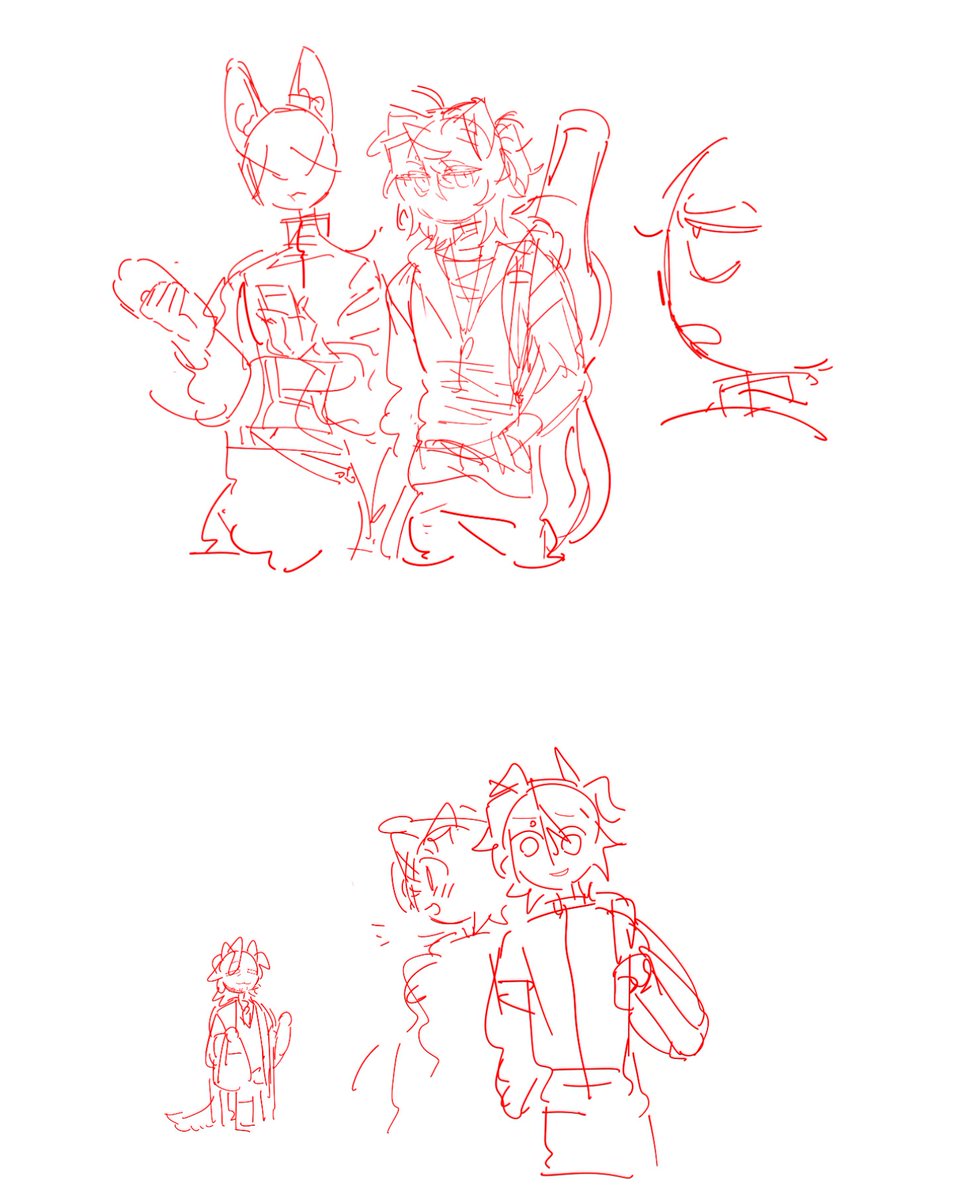 ADEL53444059's tweet image. doodle all week 不知天地为何物