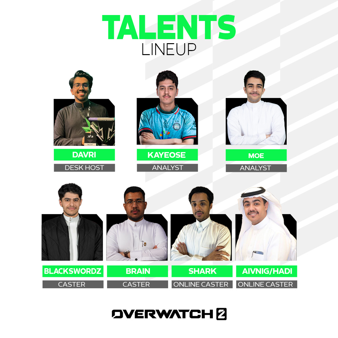 المواهب معنا حاضـرين 🎤👥
ينقلون حماس نهائيات بطولة #Overwatch2 الثانية ضمن دوري النخبة ⚡️

#SELElite | #SELOW2