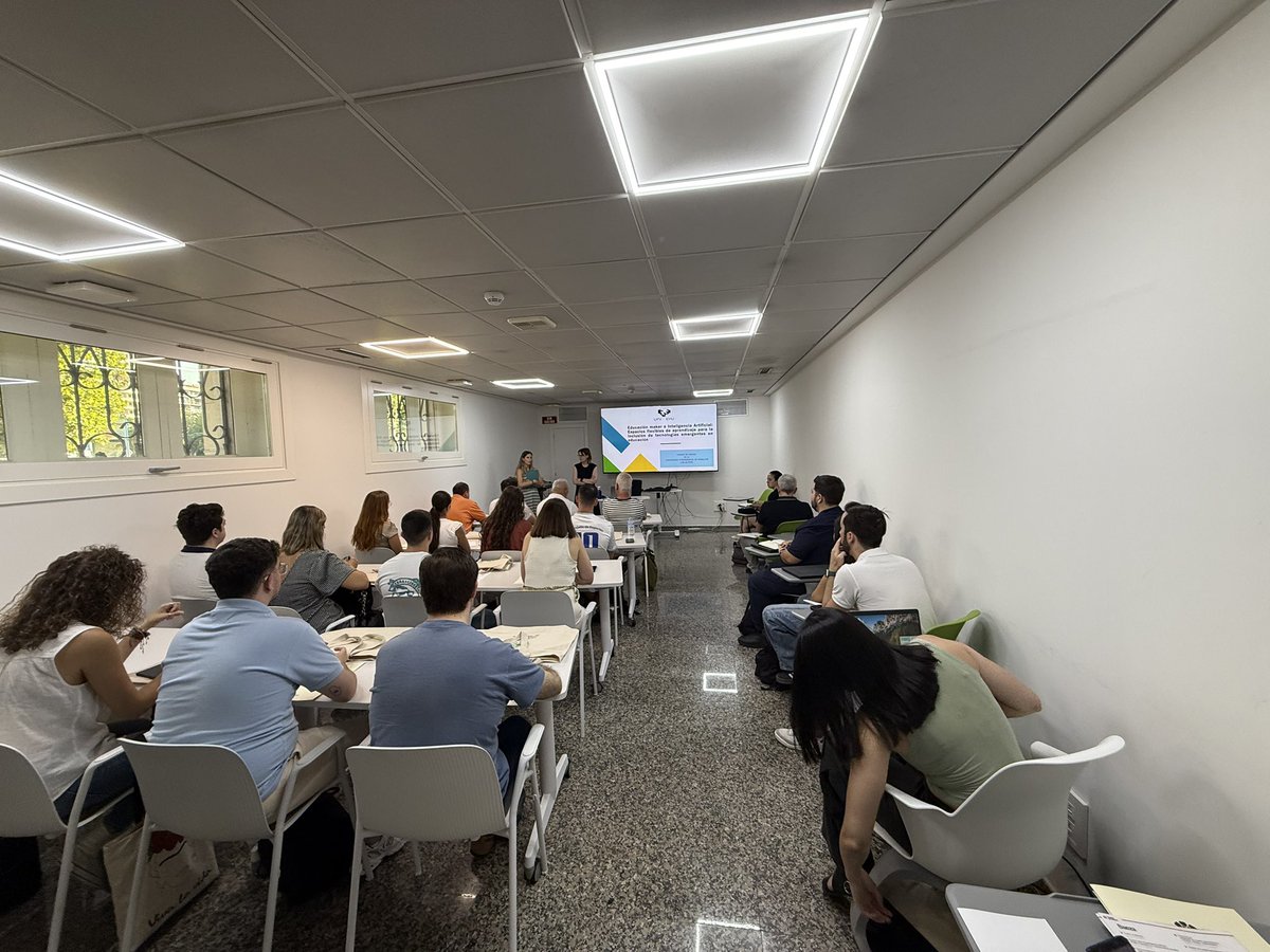 InnoEduca (@innoeducauma) on Twitter photo 🚀 ¡Continúa #ElVeranodelFuturo en Málaga Verano de <a href="/UNIAuniversidad/">Universidad Intern. de Andalucía</a> dirigido por <a href="/Andrea_civico/">Andrea Cívico Ariza</a>
en el que debatiremos sobre #IA, #innovación, #evaluación…
Ponentes de hoy
<a href="/Urtza/">Urtza</a> <a href="/palacios_ant/">Antonio Palacios</a> y #javierportillo 🚀 ¡Continúa #ElVeranodelFuturo en Málaga Verano de <a href="/UNIAuniversidad/">Universidad Intern. de Andalucía</a> dirigido por <a href="/Andrea_civico/">Andrea Cívico Ariza</a>
en el que debatiremos sobre #IA, #innovación, #evaluación…
Ponentes de hoy
<a href="/Urtza/">Urtza</a> <a href="/palacios_ant/">Antonio Palacios</a> y #javierportillo