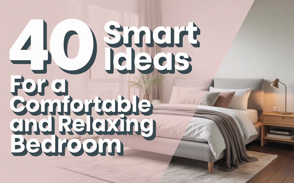 Looking for ways to make your bedroom more cozy and restful? Explore 40 smart ideas to add comfort, warmth, and style to your space, from layered textures to clever lighting and calming color palettes.👉👉👉mydesiredhome.com/40-smart-ideas…
#BedroomIdeas #RelaxingBedroom #HomeDecor