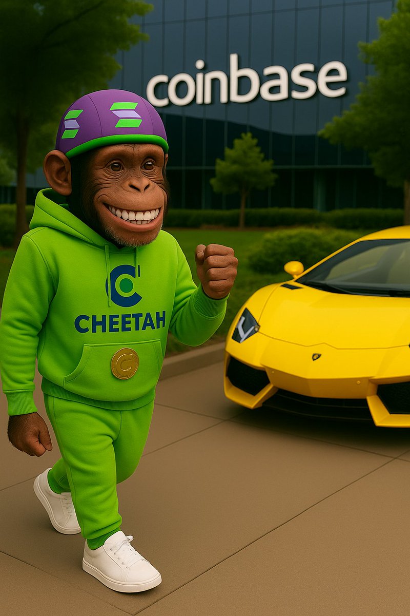 SolanaPumpMeme's tweet photo. Cheetah is racing into the future β with style, speed, and Solana power! π’π
Coinbase ahead, Lambo behind $CHEETAH is ready for the big leap!
Now rocking a new Solana helmet: More power, more speed,more future! β‘οΈ
#CheetahCoin #Solana #MemeCoin #CryptoCommunity #Coinbase #Web3 https://t.co/qalz4gnjL1