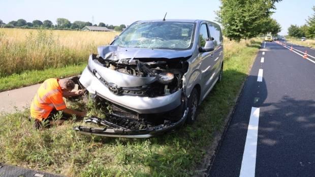 Automobilist rijdt boom omver bij Oeffelt door spin