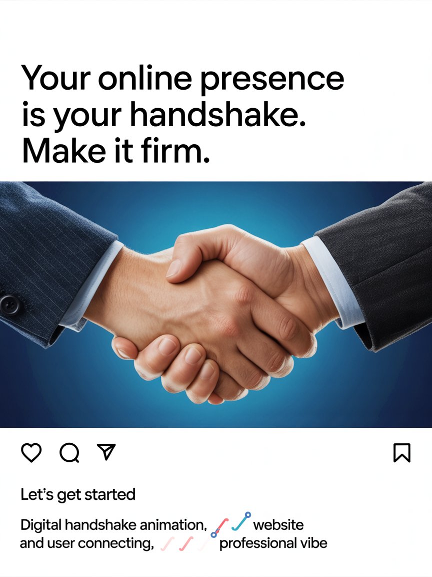 WeAreSpringHive's tweet image. Your online presence is your digital handshake—make it firm, memorable, and built to impress from the very first click.  #StrongFirstImpression #DigitalHandshake #OnlinePresenceMatters #Springhive