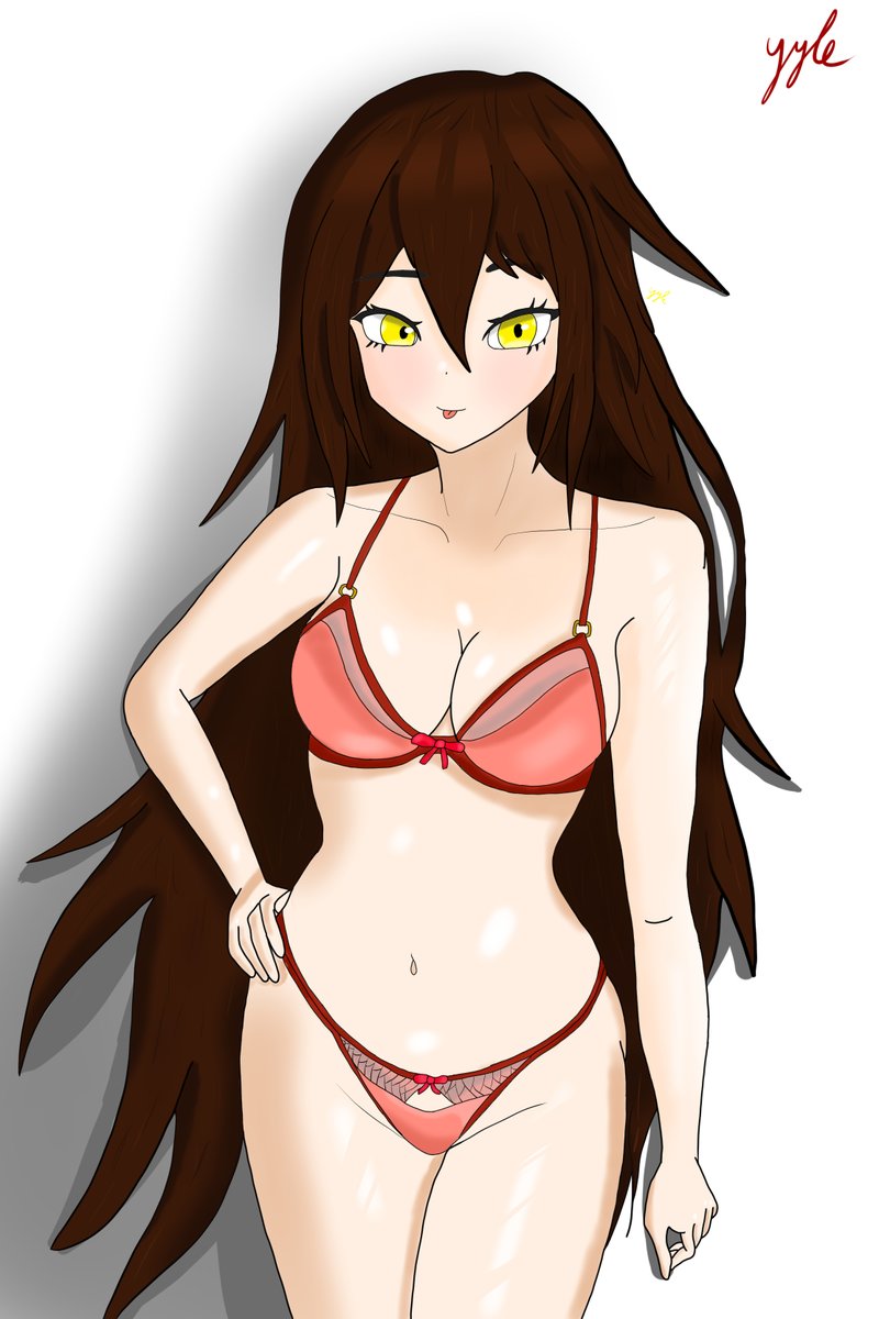 Jyle_Random's tweet image. "Drawing more Ava + 2 alts with Lingerie"
I really like how this turned out, very nice looking Ava 😊
#Oc #originalcharacter #art #drawing