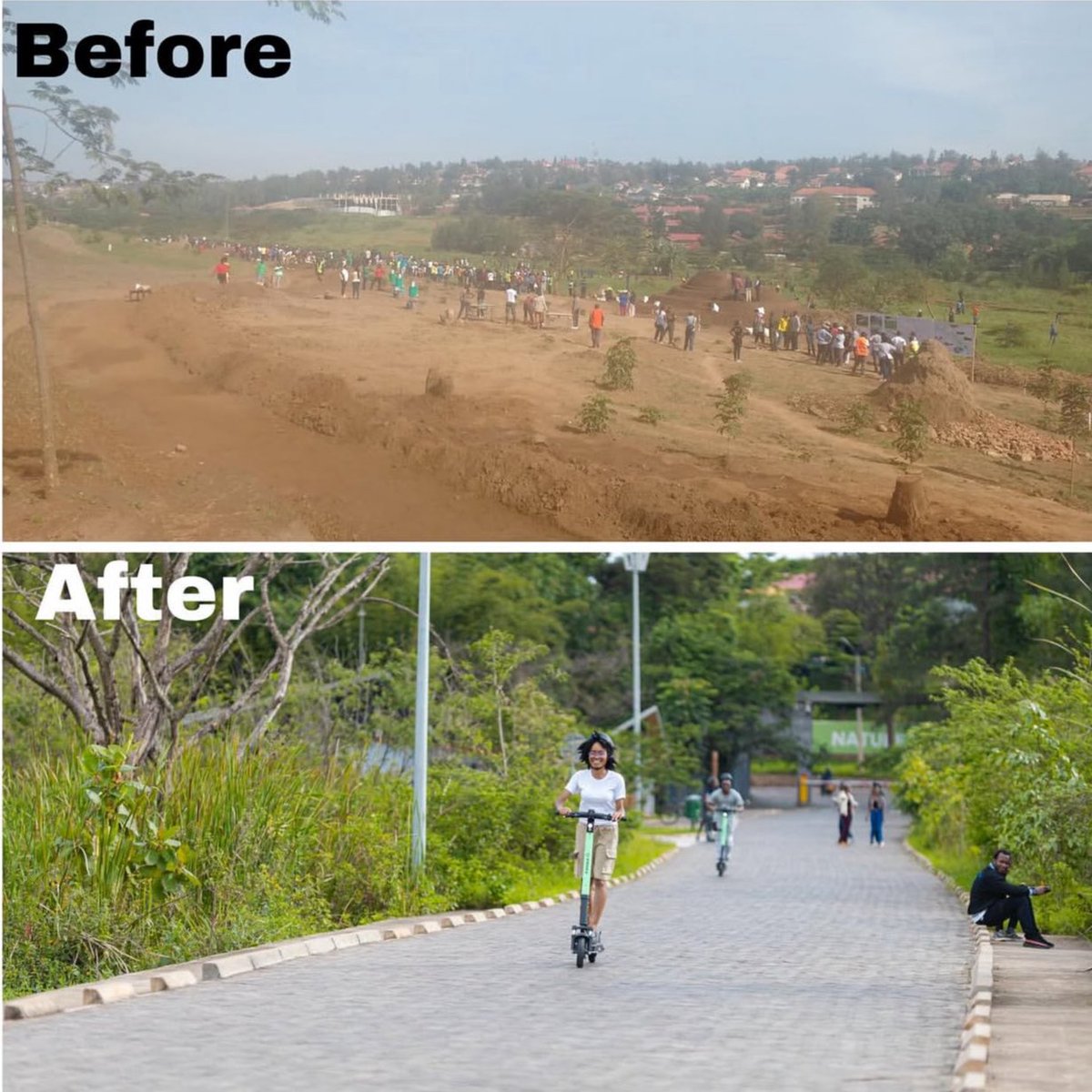 Gen. Bitero (@genbitero) on Twitter photo It was on a Saturday in May 2017 when residents from Kimironko and Kanombe cleaned Nyandungu during Umuganda,
it was hard to believe this swamp would eventually become the beautiful eco-park we now see. ✨🌴🌿
<a href="/nyandungupark/">Nyandungu Eco-Park</a> It was on a Saturday in May 2017 when residents from Kimironko and Kanombe cleaned Nyandungu during Umuganda,
it was hard to believe this swamp would eventually become the beautiful eco-park we now see. ✨🌴🌿
<a href="/nyandungupark/">Nyandungu Eco-Park</a>
