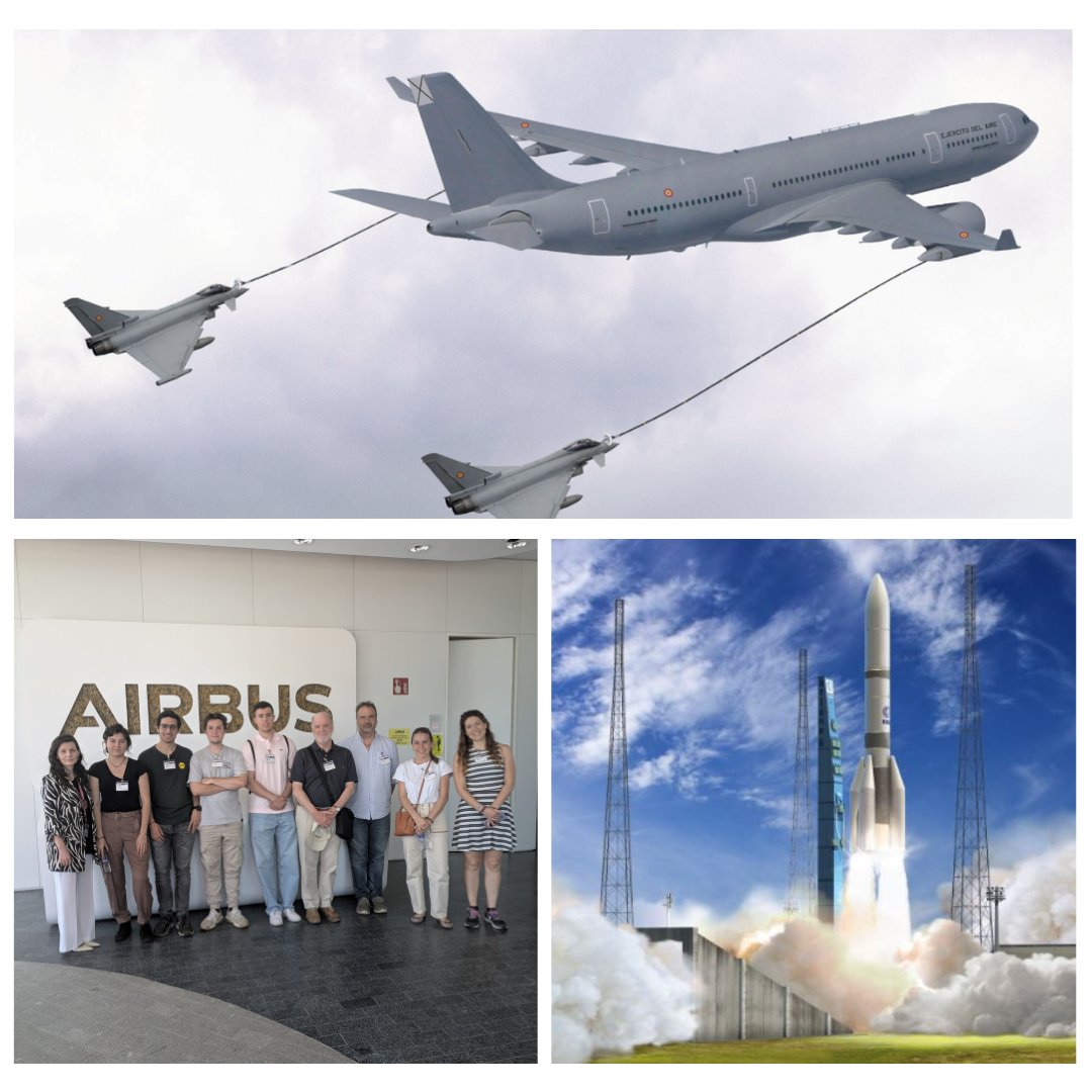 pti_FAB3D (@pfab3d) on Twitter photo ✈ Visita a Airbus Defence and Space en Getafe, Madrid
🏆Los finalistas del Reto CSIC Mejor Ingeniería 3D pudieron ver
✈️Un A300 reconvertido en Multi Role Tanker Transport (MRTT)
🚀La factoría del Ariane 6, el último cohete lanzador europeo
Organiza <a href="/CSICCENIM/">CENIM-CSIC 🔥</a> y <a href="/uclm_es/">Universidad de Castilla-La Mancha</a> ✈ Visita a Airbus Defence and Space en Getafe, Madrid
🏆Los finalistas del Reto CSIC Mejor Ingeniería 3D pudieron ver
✈️Un A300 reconvertido en Multi Role Tanker Transport (MRTT)
🚀La factoría del Ariane 6, el último cohete lanzador europeo
Organiza <a href="/CSICCENIM/">CENIM-CSIC 🔥</a> y <a href="/uclm_es/">Universidad de Castilla-La Mancha</a>