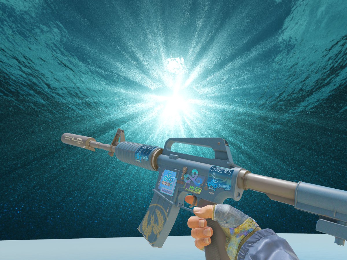 ZSw00z's tweet image. 💙 My M4A1-S | Guardian is looking sharp with these iconic stickers! 🔥 x1 Cloud9 (Holo) | DreamHack 2014, x1 Cloud9 (Holo) | MLG Columbus 2016, x2 seang@res (Foil) | Cologne 2015 – history in the making! 💎 #CSGO #StickerGame #Guardian