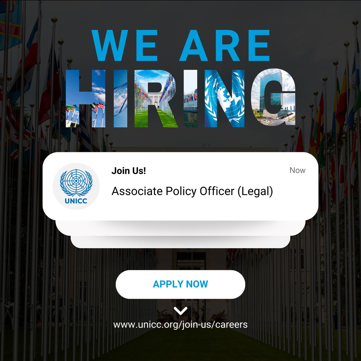 We're hiring! 📢

We are looking for an Associate Policy Officer (Legal) to support UNICC’s Senior Policy Officer (Legal), ensuring that UNICC’s operations are firmly grounded in the applicable legal framework.

📍Valencia, Spain
⏳17 July
 
Apply now! 👇
unicc.org/working-with-i…